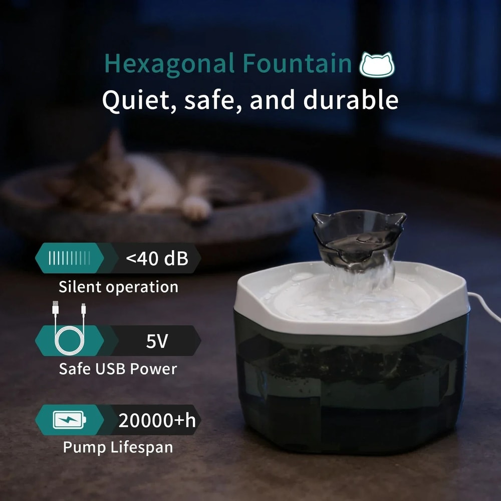 AquaGlow Crystal Compact Fountain 3