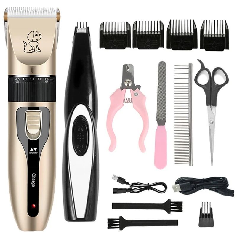 Professional Electric Pet Grooming Kit 0
