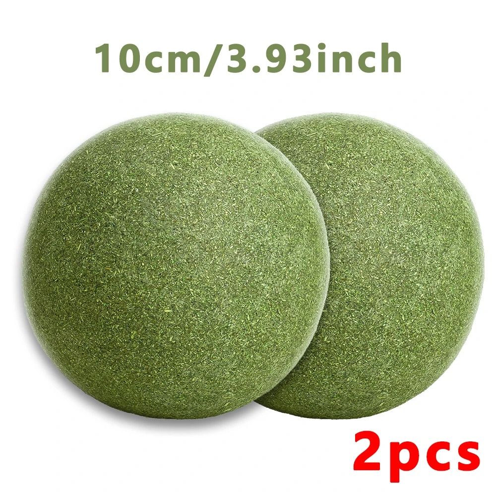 Natural Rotating Catnip Wall Balls 8