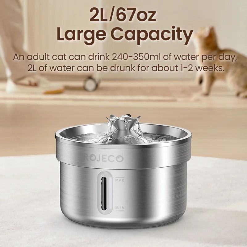 Stainless Steel Smart Water Fountain 2