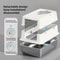Enclosed Stainless Steel Litter System 2