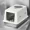 Enclosed Stainless Steel Litter System 4