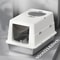 Enclosed Stainless Steel Litter System 4