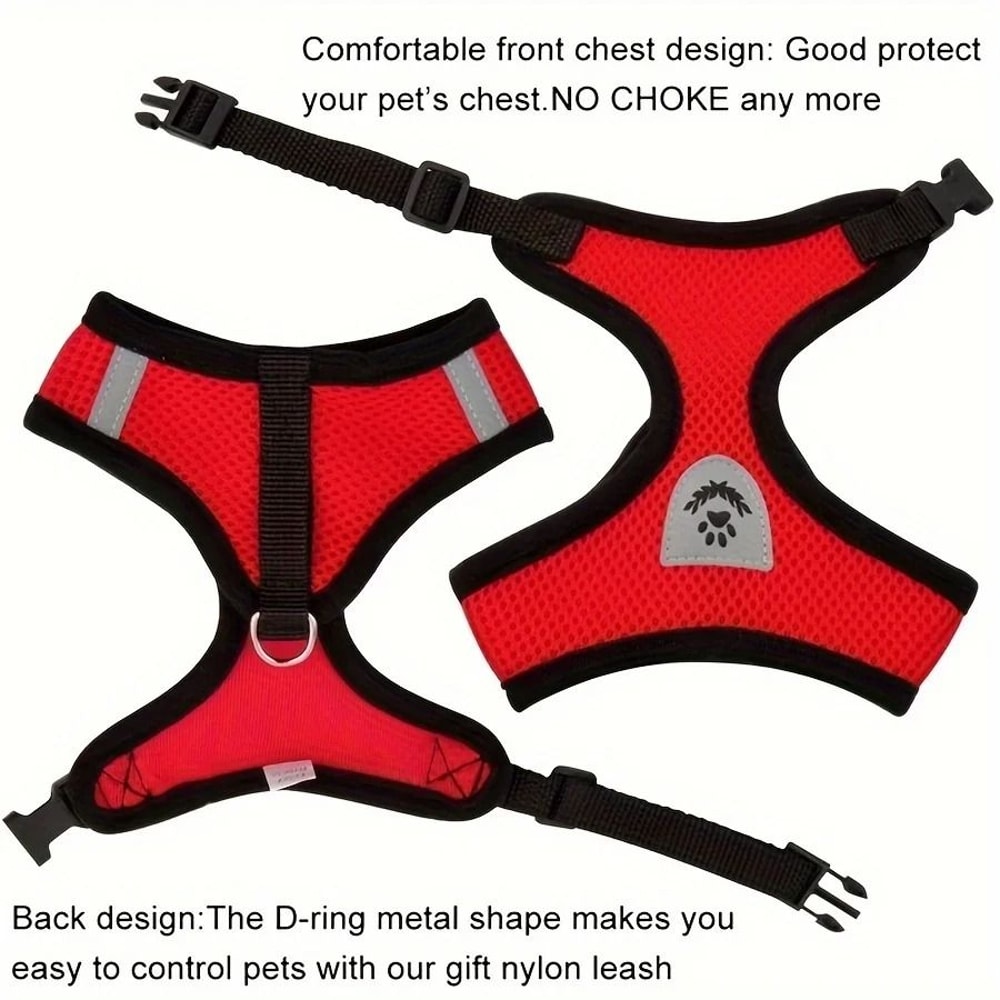 EscapeProof Breathable Mesh Cat Harness 3