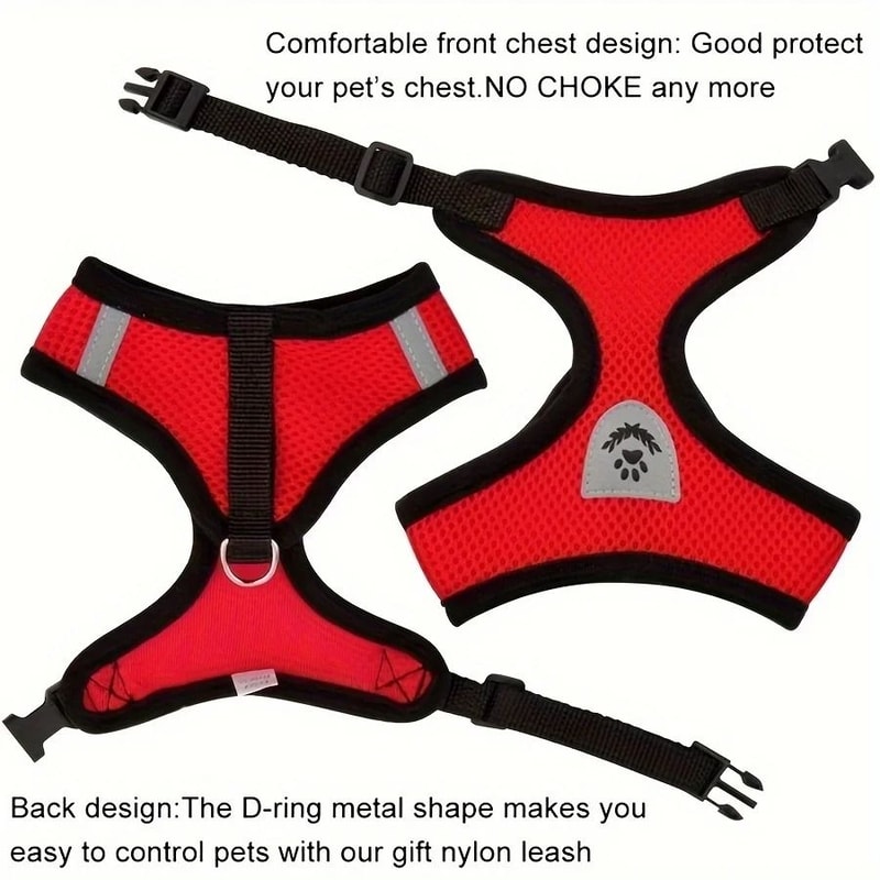 EscapeProof Breathable Mesh Cat Harness 3