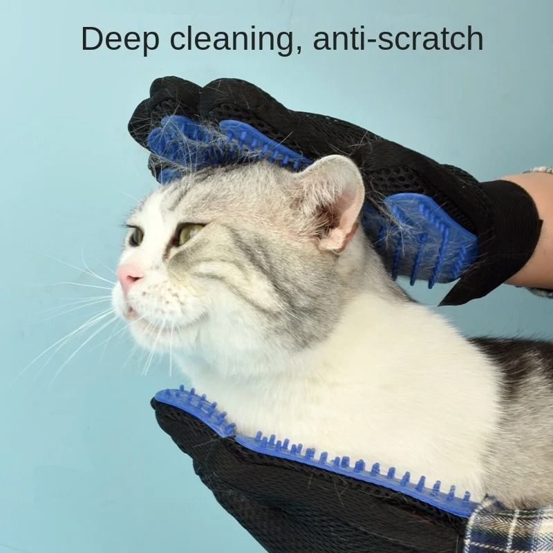 AllInOne Silicone Grooming Bathing Glove 2