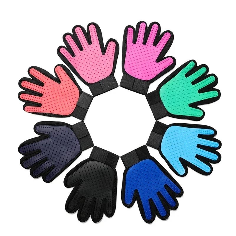 AllInOne Silicone Grooming Bathing Glove 5