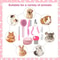Professional 8Piece Feline Grooming Spa Kit 2