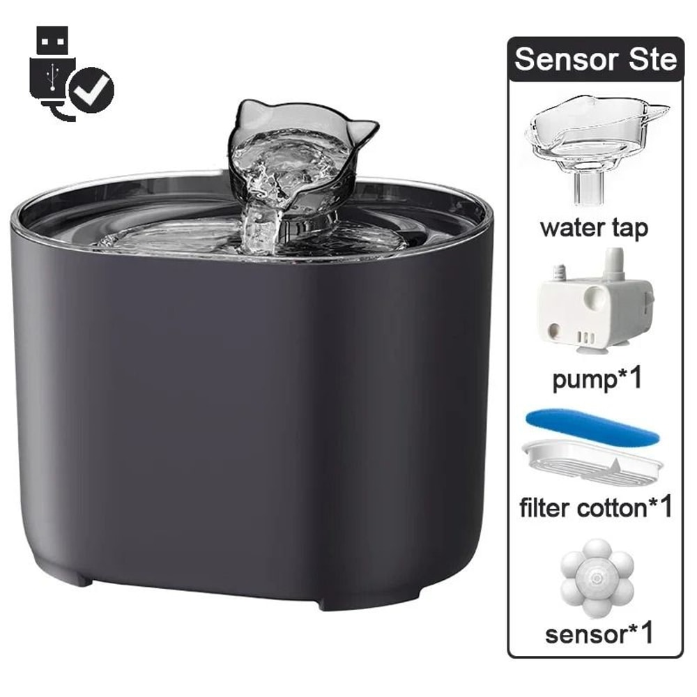 Automatic Circulating UltraQuiet Pet Fountain 10