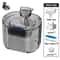 Automatic Circulating UltraQuiet Pet Fountain 15