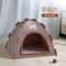 SemiEnclosed Canvas Pet Tent Cave Bed 6