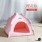 SemiEnclosed Canvas Pet Tent Cave Bed 11