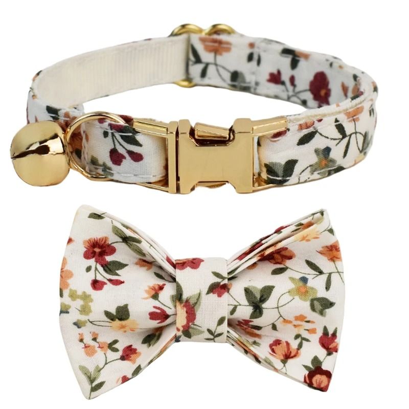Personalized Velvet Bowtie Safety Collar 12
