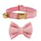 Personalized Velvet Bowtie Safety Collar 18
