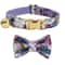 Personalized Velvet Bowtie Safety Collar 8
