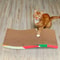 Ergonomic Wave Corrugated Cat Scratcher 1