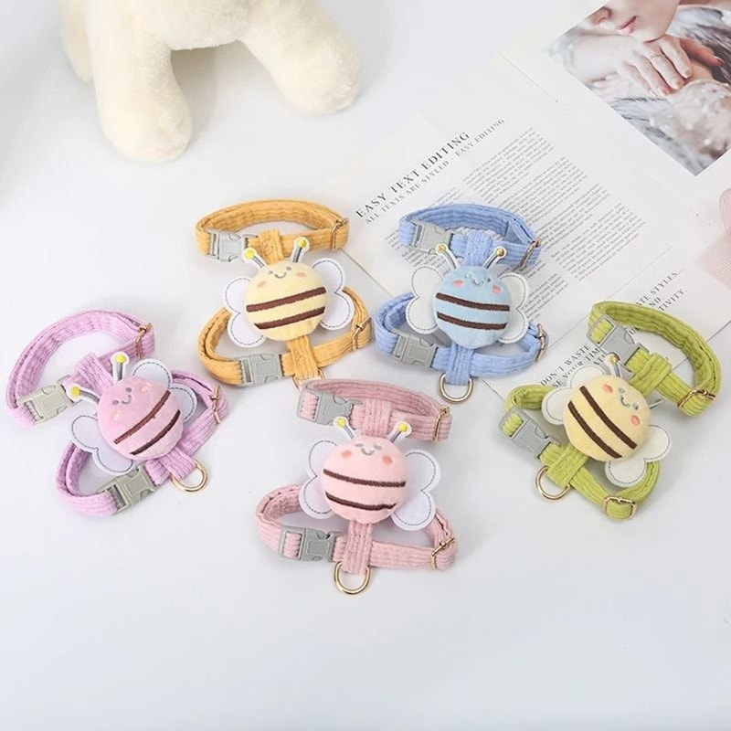 Busy Bee Plush Walking Harness Leash Set 0