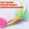 SoftWool Feathered Mouse Toy 2