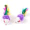 SoftWool Feathered Mouse Toy 5