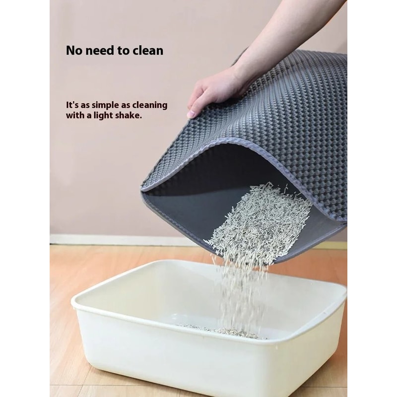 HeavyDuty DoubleLayer Litter Capture Mat 2