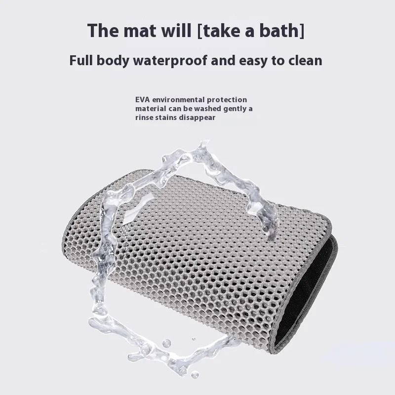 HeavyDuty DoubleLayer Litter Capture Mat 4
