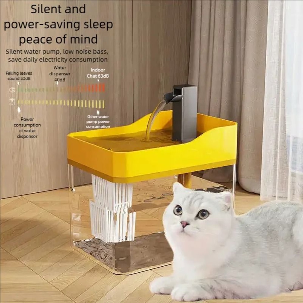 LiveStream HighVisibility Pet Water Dispenser 3