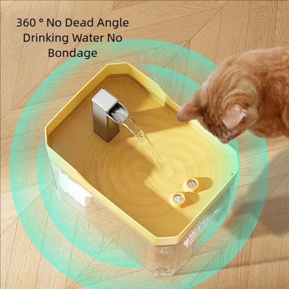 LiveStream HighVisibility Pet Water Dispenser 5