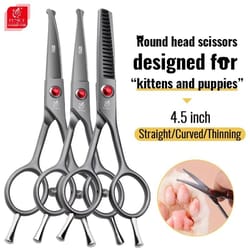 precision safety-tip grooming scissors