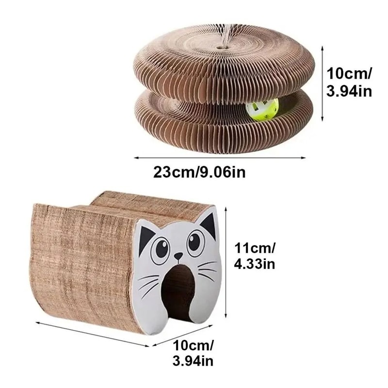 AccordionLogic Transformable Scratching Station 7