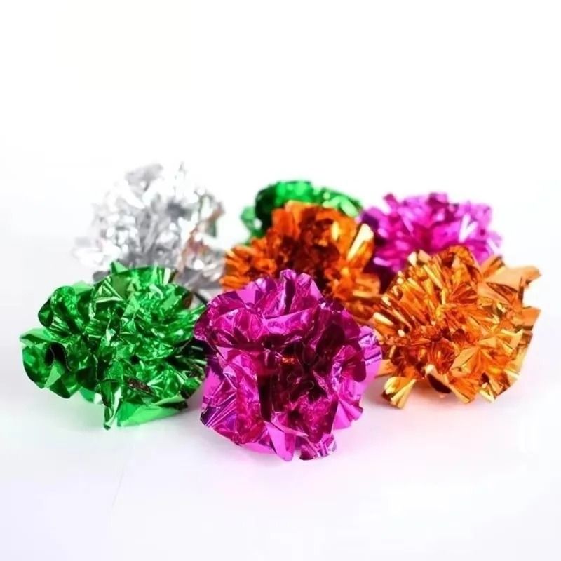 Mylar Crinkle Foil Balls 4