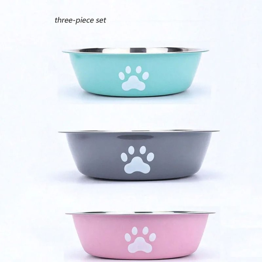 Stainless Steel AntiSlip Pet Bowl 3