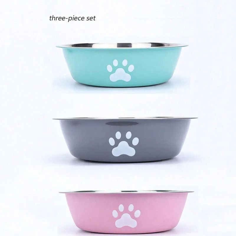 Stainless Steel AntiSlip Pet Bowl 3