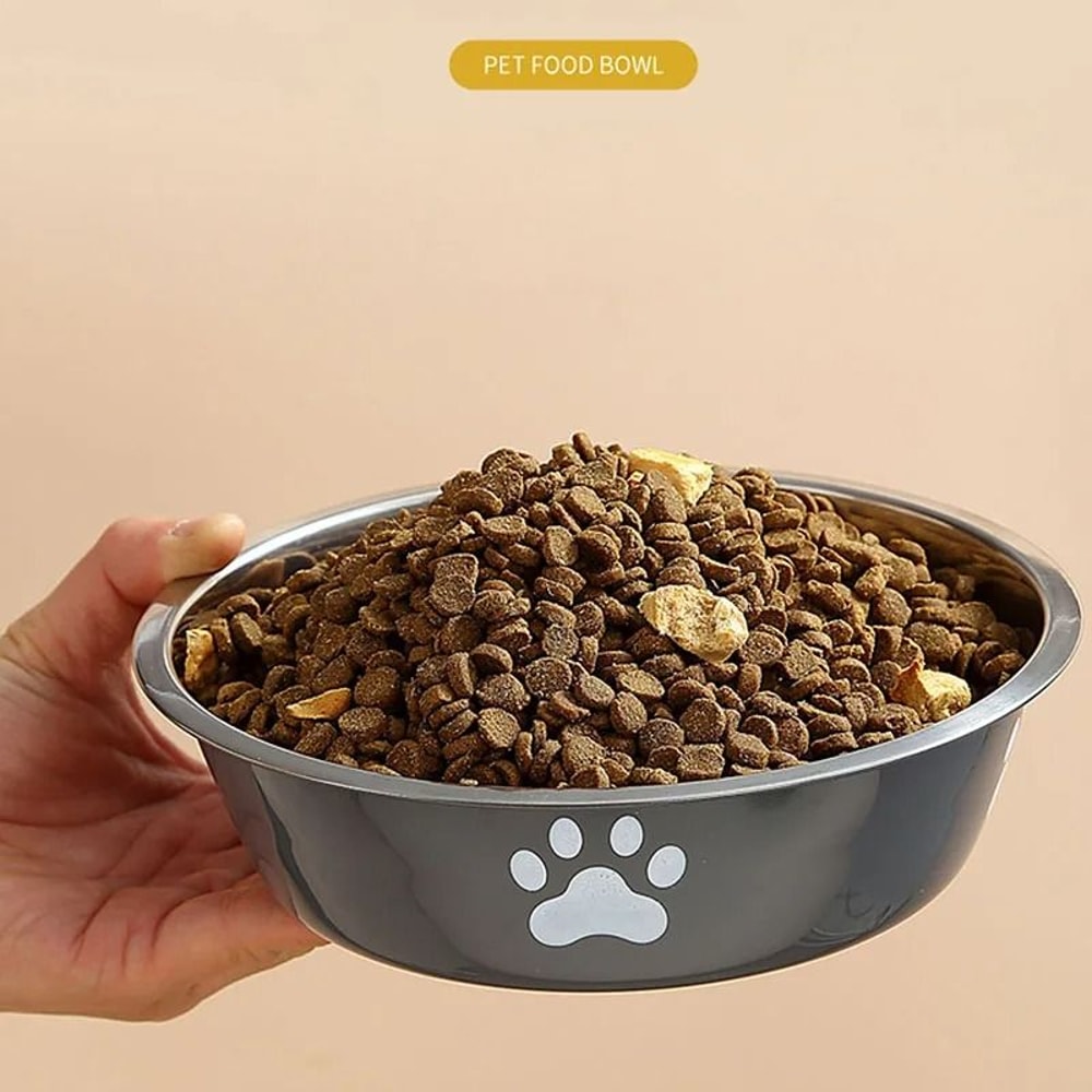 Stainless Steel AntiSlip Pet Bowl 4