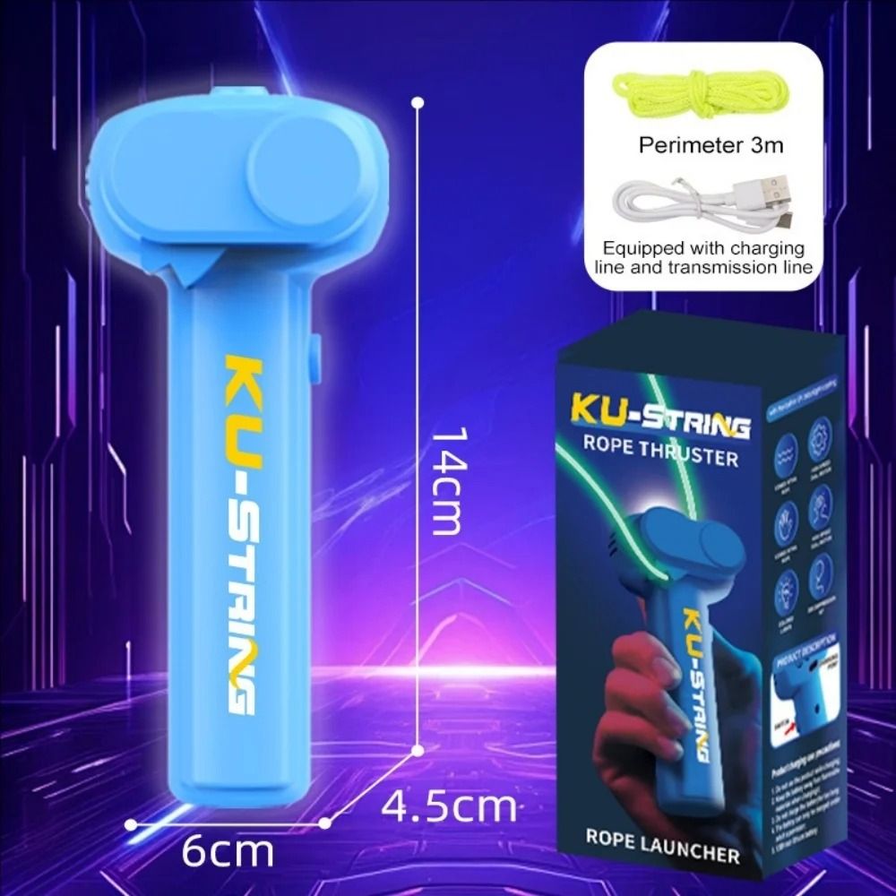 Luminous HighSpeed Rope Launcher Toy 8