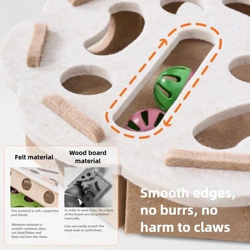 Interactive Felt Puzzle Maze Box 1