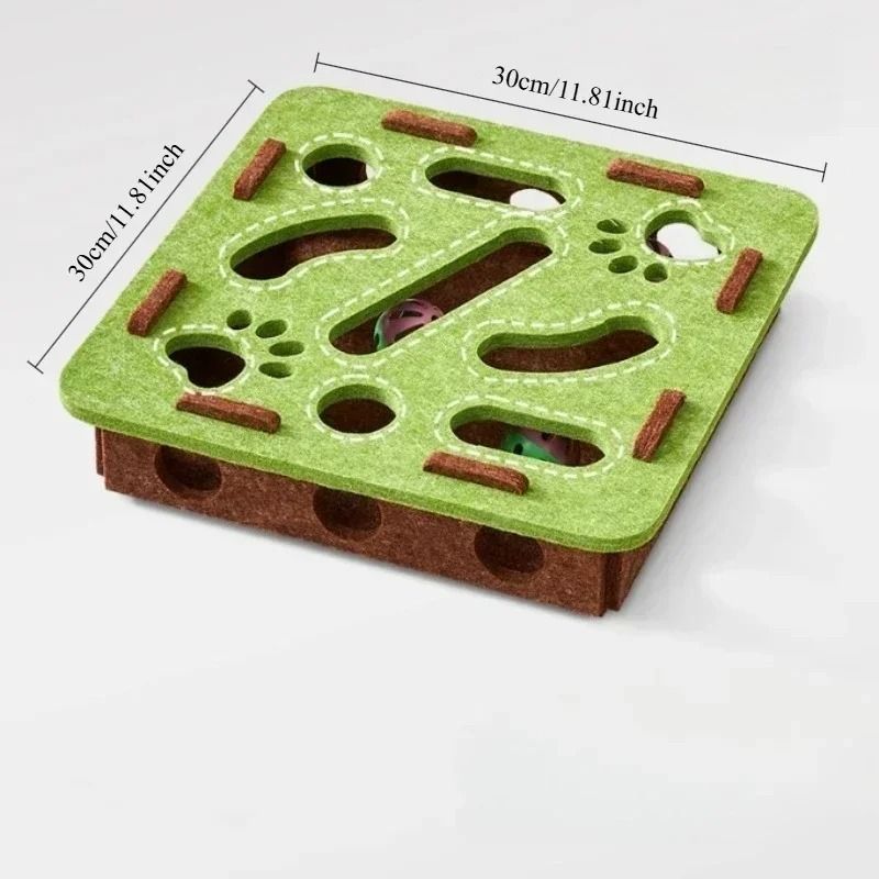 Interactive Felt Puzzle Maze Box 3