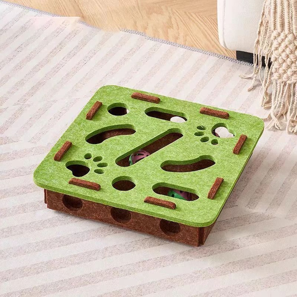 Interactive Felt Puzzle Maze Box 7