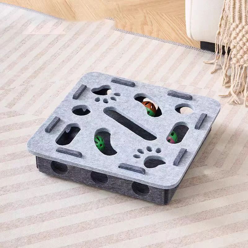 Interactive Felt Puzzle Maze Box 8