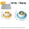 Interactive Pet Lick Mat Slow Feeder Set 10
