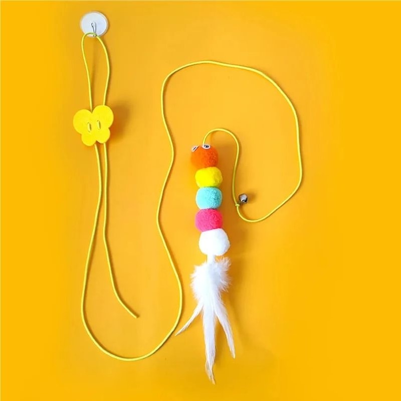 SelfEntertainment Hanging Caterpillar Swing Toy 2