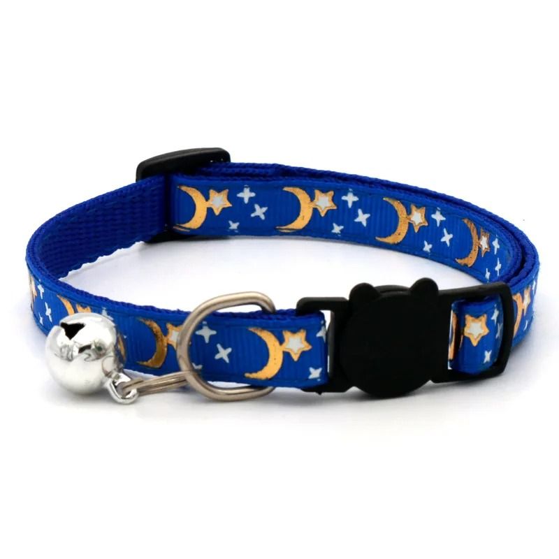 Stellar Sparkle Star Moon Pet Collar 8