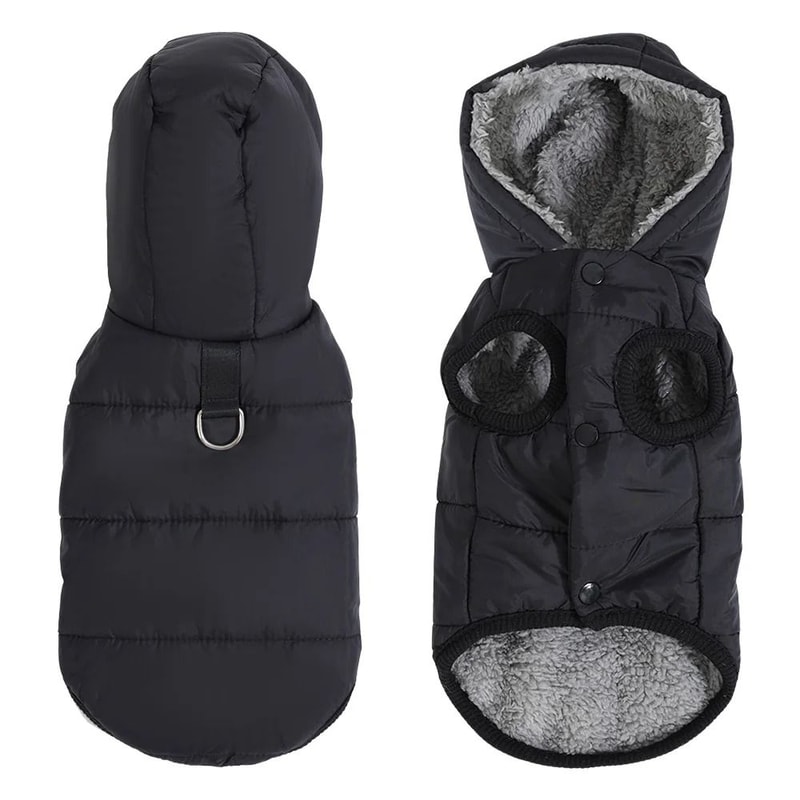 Waterproof Winter Cat Hoodie Jacket 1