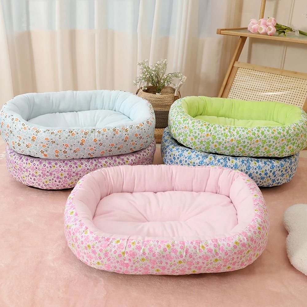 AllSeason Floral Orthopedic Pet Sofa 0