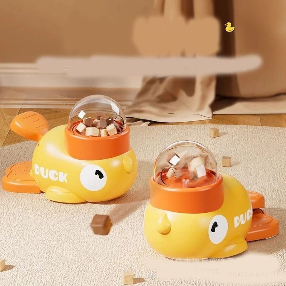Interactive Little Yellow Duck Treat Dispenser 2