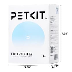 petkit filter 2.0 high-precision 5-pack replacement system