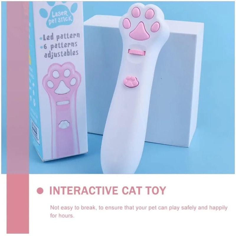 Multifunctional Cat Paw Laser LED Pointer 3