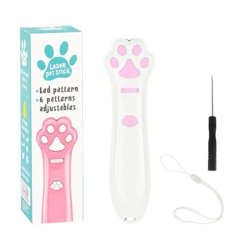 Multifunctional Cat Paw Laser LED Pointer 6