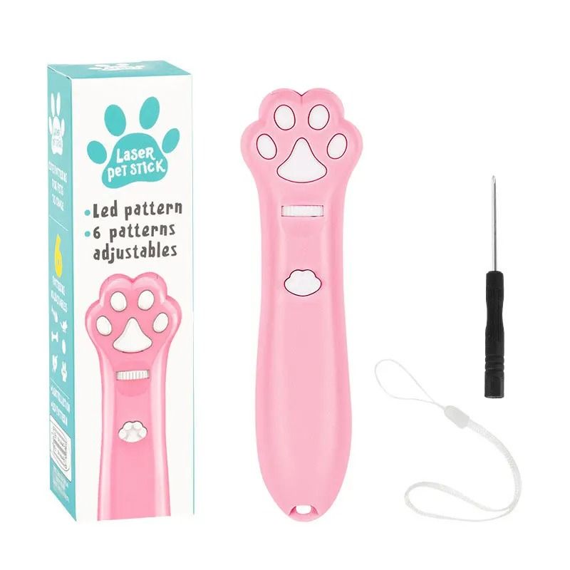 Multifunctional Cat Paw Laser LED Pointer 7