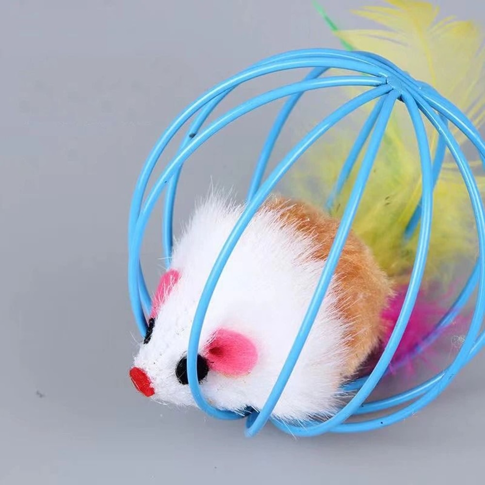 Interactive Caged Prey Simulation Toy 0