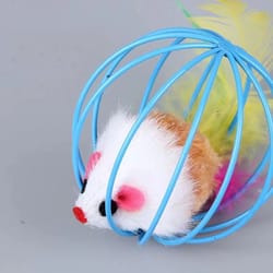 interactive "caged prey" simulation toy